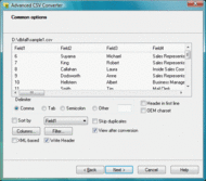 Advanced CSV Converter screenshot